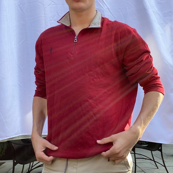 Polo red quarter zip - Picture 2 of 3